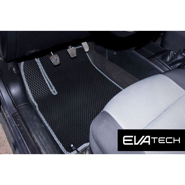 

Коврики в салон EVAtech для Chevrolet Aveo (04-11) EVA полимерные черные