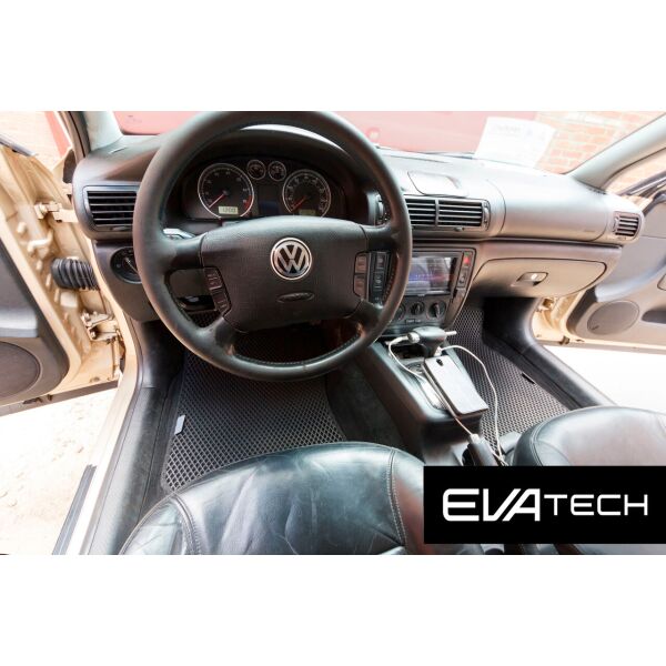 

Коврики в салон EVAtech для Volkswagen Passat B5+ США EVA полимерные черные