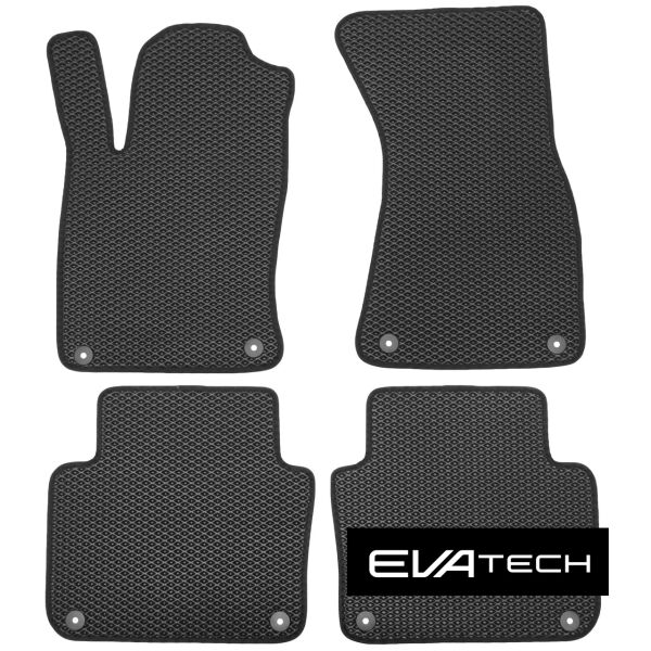 

Коврики в салон EVAtech для Peugeot Bipper Tepee (08-) EVA полимерные черные