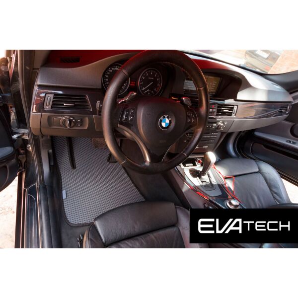

Коврики в салон EVAtech для BMW 3-Series, E92 (купе), (06-10) EVA полимерные серые