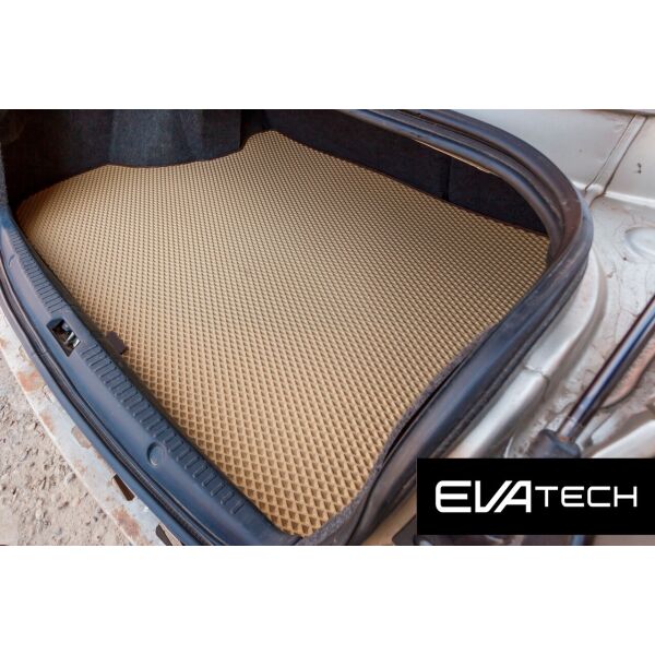 

Коврик в багажник EVAtech для Mitsubishi Lancer 10 левый руль EVA полимерный бежевый