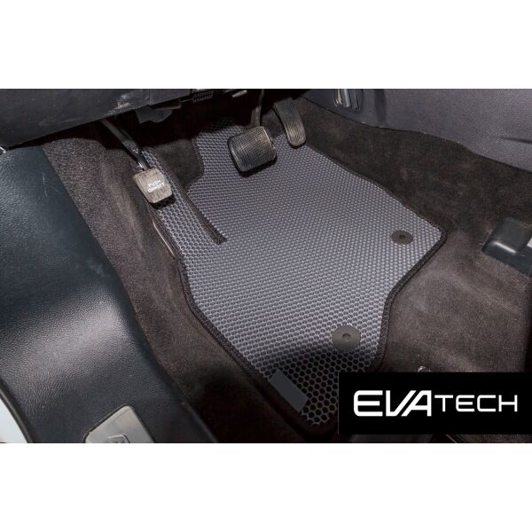 

Коврики в салон EVAtech для Ford Explorer V поколение, рестайлинг, (16-19) EVA полимерные серые