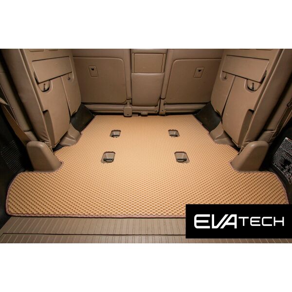 

Коврик в багажник EVAtech для Toyota Land Cruiser 200 дорестайлинг (13-...) EVA полимерный кремовый