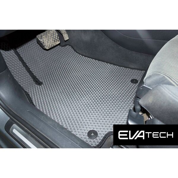 

Коврики в салон EVAtech для Audi A4, IV поколение (B8), (08-15) EVA полимерные серые