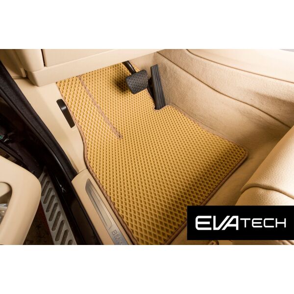

Коврики в салон EVAtech для BMW X5, III поколение (F15), (13-...) EVA полимерные кремовые