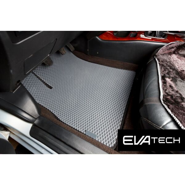 

Коврики в салон EVAtech для Hyundai Sonata 4 (01-...) EVA полимерные серые