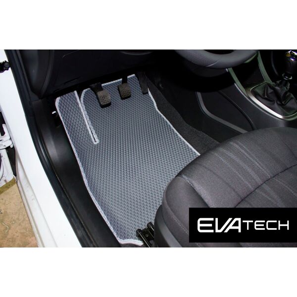 

Коврики в салон EVAtech для Chevrolet Aveo (12-...) EVA полимерные серые