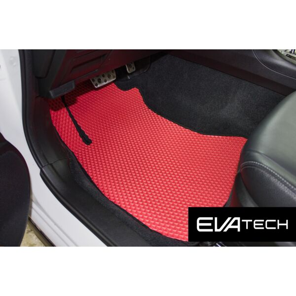 

Коврики в салон EVAtech для Subaru XV, 1 поколение EVA полимерные красные