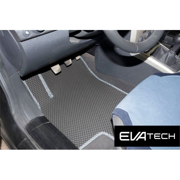 

Коврики в салон EVAtech для Opel Astra H (седан) для МКПП EVA полимерные серые