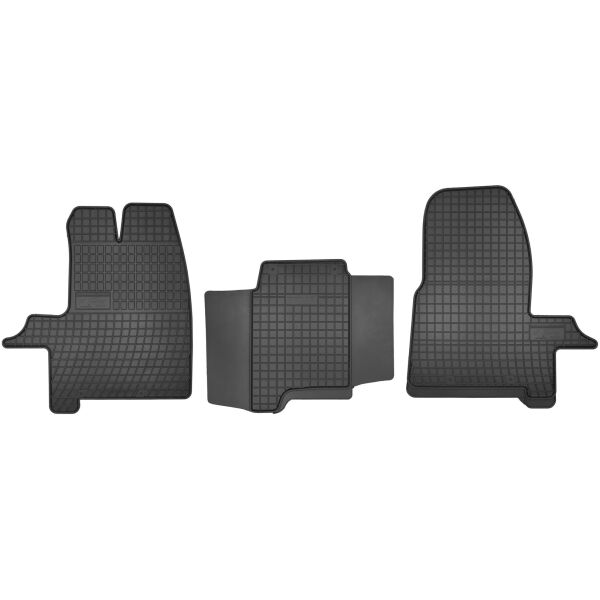

Резиновые коврики Frogum для Ford Transit/Tourneo Custom (mkI)(1 ряд) 2012→ (FG D00312)