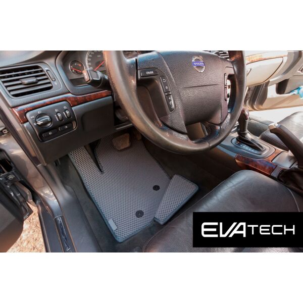 

Коврики в салон EVAtech для Volvo S80, 1 поколение (TS), (98-06) EVA полимерные серые