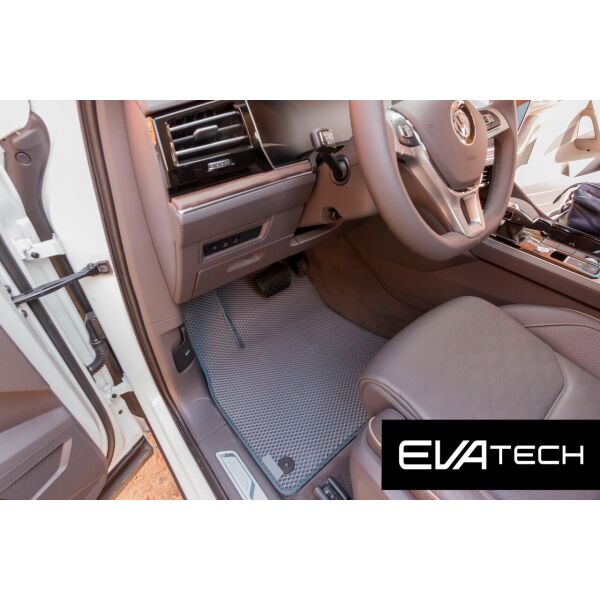 

Коврики в салон EVAtech для Volkswagen Touareg, 3 поколение, (18-...) EVA полимерные серые