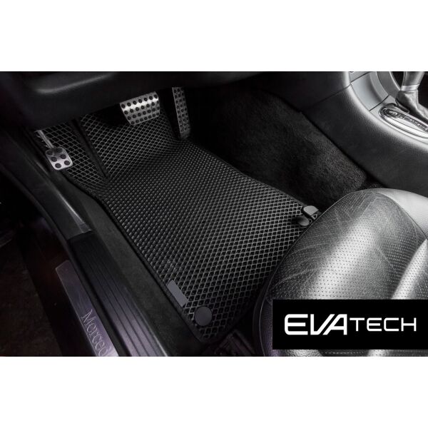 

Коврики в салон EVAtech для Mercedes-Benz C-Class W203, (00-07) EVA полимерные черные