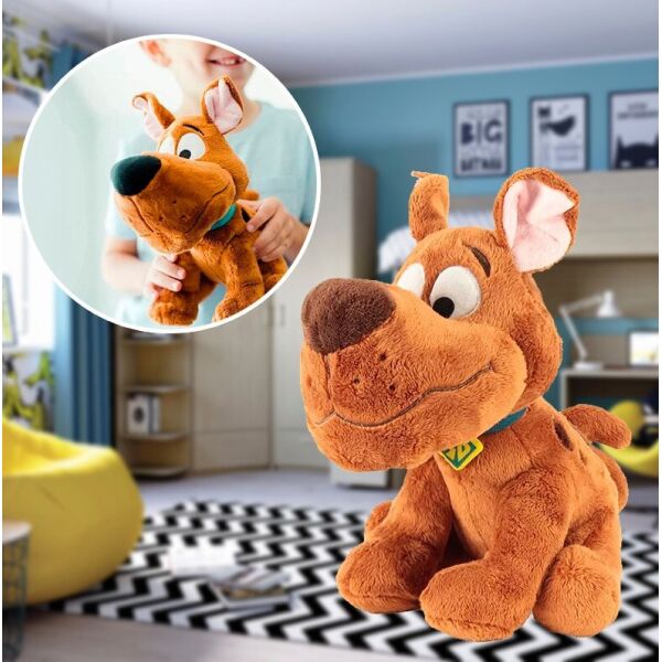 

Мягкая игрушка собака Scooby-Doo A-Toys из плюша 25 см Коричневая