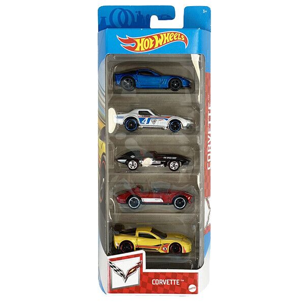 

Набор из 5 машинок Хот Вилс Корвет Hot Wheels Mattel GTN35