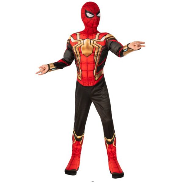 

Детский Костюм Человек-Паук со световыми эффектами 4-6 лет Classic Child Costume Iron Spider Man No Way Home Rubies 702796