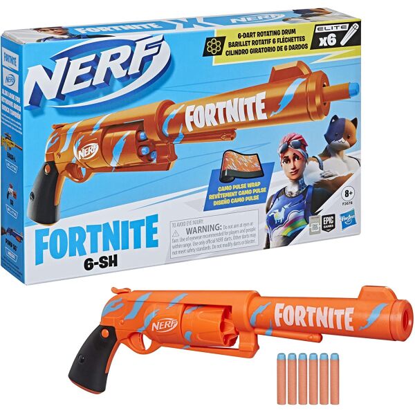 

Бластер Нерф Фортнайт 6-SH Nerf Fortnite Blaster Hasbro E2678