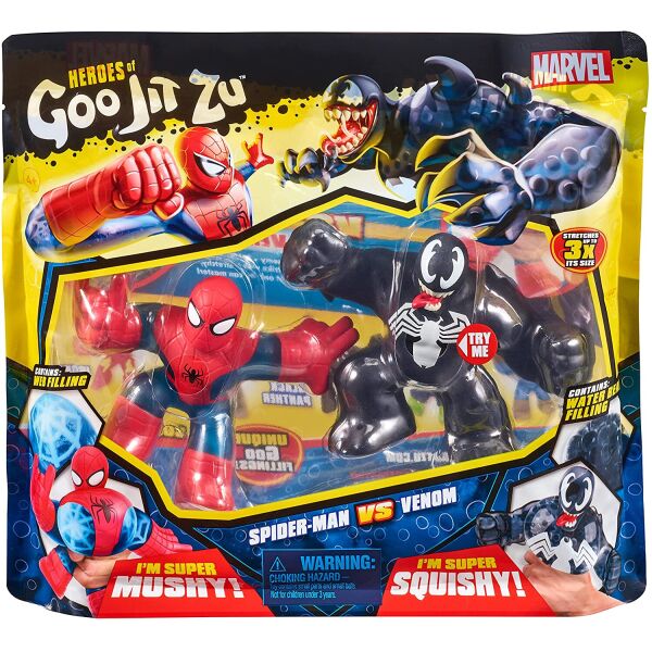

Фигурки Стретч-Антистрес Goo Jit Zu Веном и Человек Паук Venom vs Spider-Man 41146