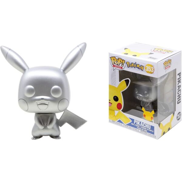 

Фигурка Фанко Покемон - Пикачу Серебристый № 353 Pokemon Pokemon - Pikachu Funko Pop 56309
