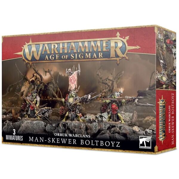 

Настольная игра Games Workshop Orruk Warclans: Man-skewer Boltboyz Age of Sigmar (99120209075)