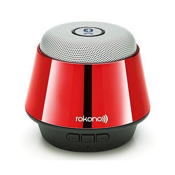 

Портативная Bluetooth колонка Rokono B10 MP3 Red (3_2701)