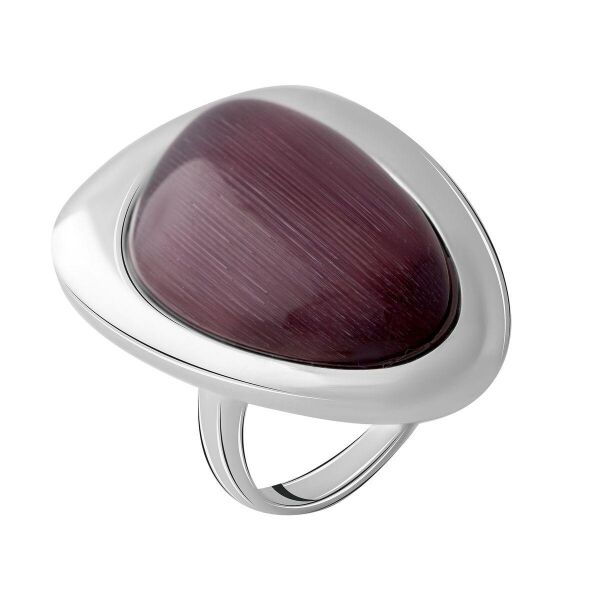 

Серебряное кольцо GS с кошачьим глазом (2054641) 17.5 размер