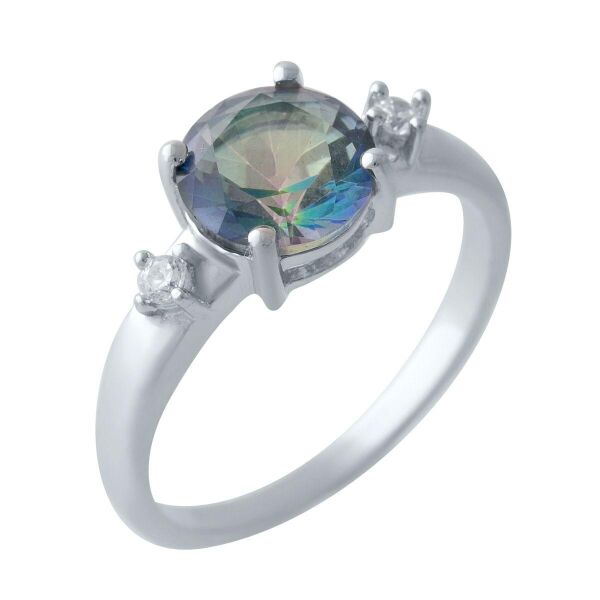 

Серебряное кольцо GS с мистик топазом 1.288ct (2025825) 17.5 размер