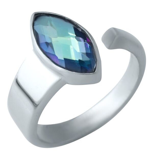 

Серебряное кольцо GS с мистик топазом 1.34ct (1921401) 18 размер