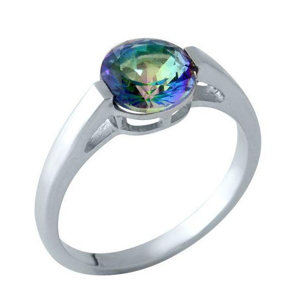 

Серебряное кольцо GS с мистик топазом 1.575ct (1961001) 18.5 размер
