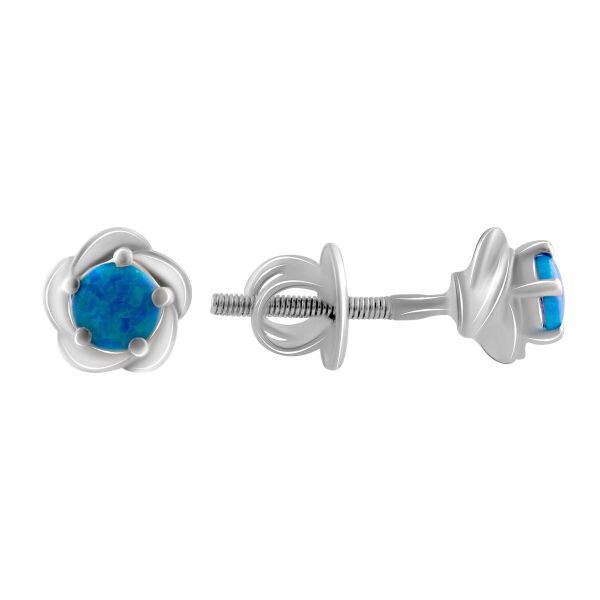 

Серебряные серьги GS с опалом (2085522)