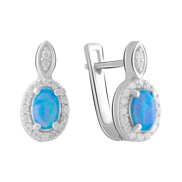 

Серебряные серьги GS с опалом 0.325ct (2075134)