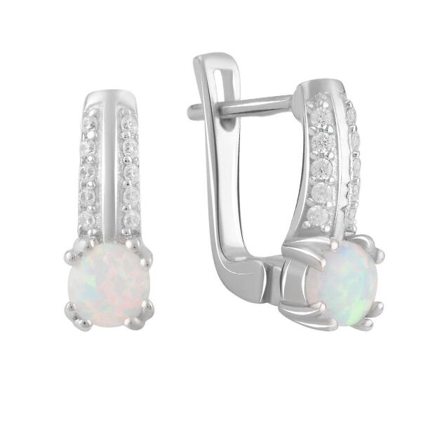 

Серебряные серьги GS с опалом 0.398ct (2085676)