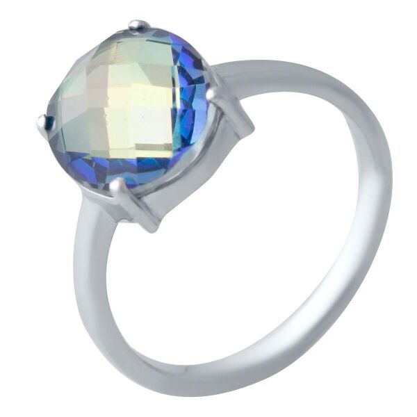 

Серебряное кольцо GS с мистик топазом 3.363ct (1988343) 18.5 размер