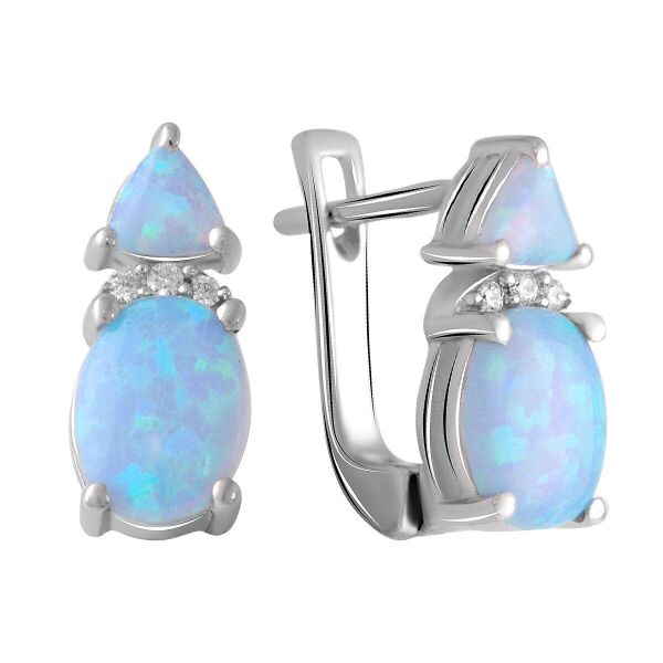

Серебряные серьги GS с опалом 1.017ct (2060871)