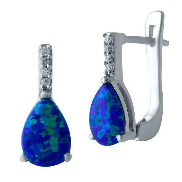 

Серебряные серьги GS с опалом 1.51ct (1933220)
