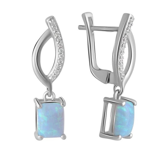 

Серебряные серьги GS с опалом 1.78ct (2060796)