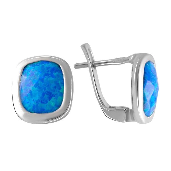 

Серебряные серьги GS с опалом 2.385ct (2050575)