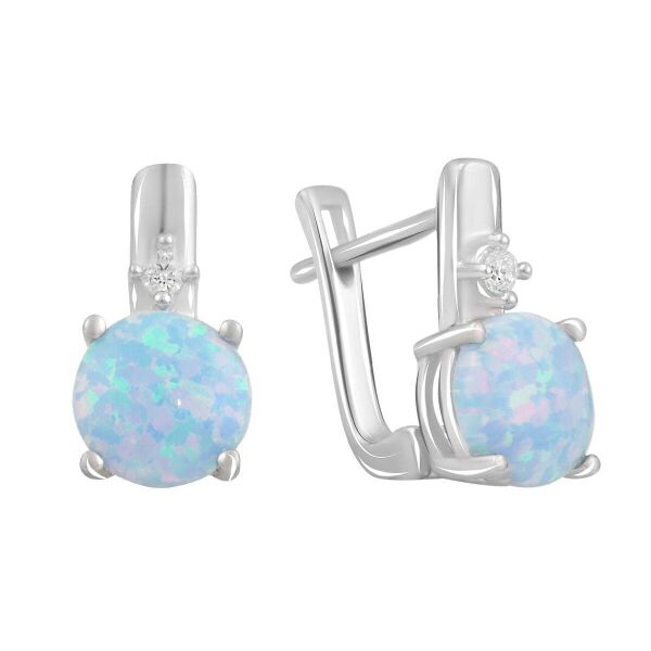 

Серебряные серьги GS с опалом 4.46ct (2097860)