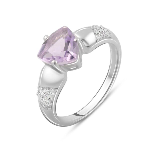 

Серебряное кольцо GS с натуральным аметистом 1.458ct (2098614) 17.5 размер