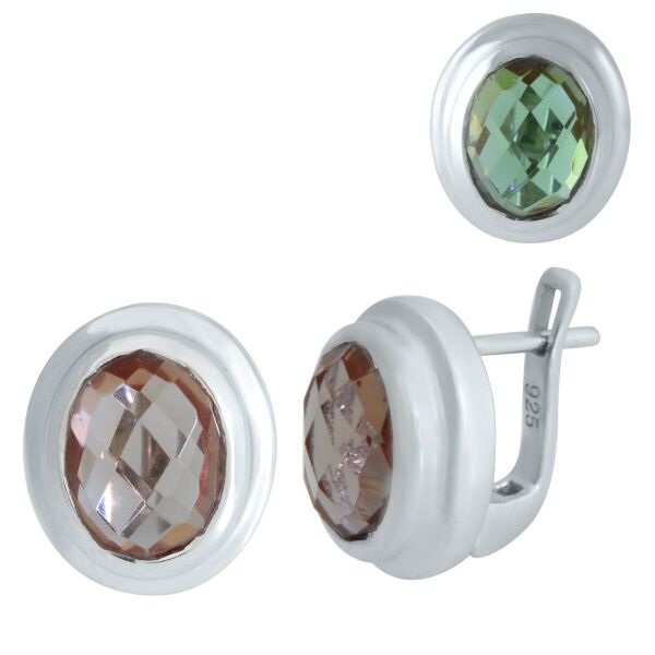 

Серебряные серьги GS с Султанит султанитом 2.19ct (1962152)