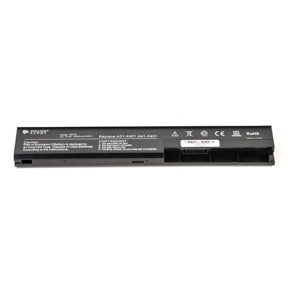 

АКБ PowerPlant для ноутбука Asus X401 (ASX401LH, A32-X401) 10.8V 4400mAh (NB430239)