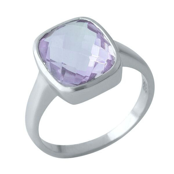 

Серебряное кольцо GS с натуральным аметистом 4.68ct (1970058) 18 размер