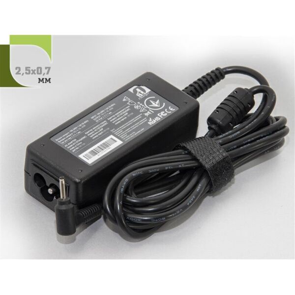 

Блок питания 1StCharger для ноутбука Asus 19V 40W 2.1A 2.5х0.7мм (AC1STAS40WC)
