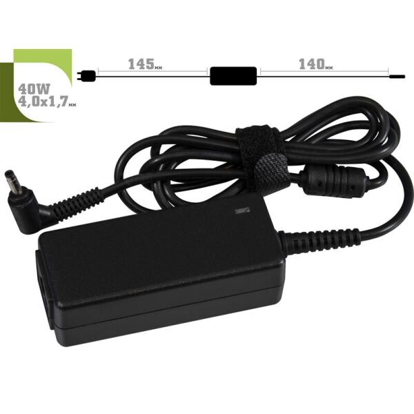 

Блок питания 1StCharger для ноутбука HP 19.5V 40W 2.05A 4.0х1.7мм + каб.пит. (AC1STHP40WD)