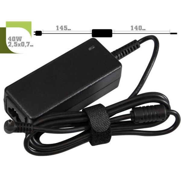 

Блок питания 1StCharger для ноутбука Samsung 12V 40W 3.33A 2.5х0.7мм + каб.пит. (AC1STSA40WB)