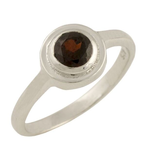 

Серебряное кольцо GS с натуральным гранатом 0.625ct (1455005) 18 размер