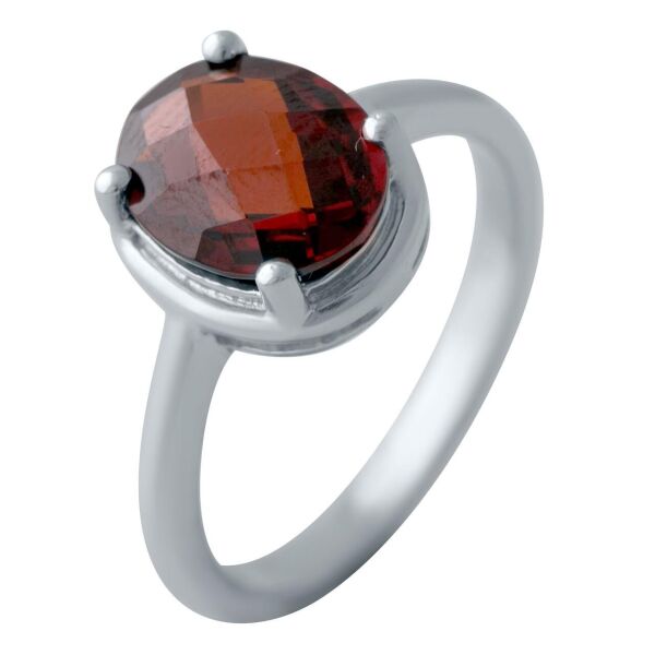 

Серебряное кольцо GS с натуральным гранатом 2.338ct (2035039) 17.5 размер