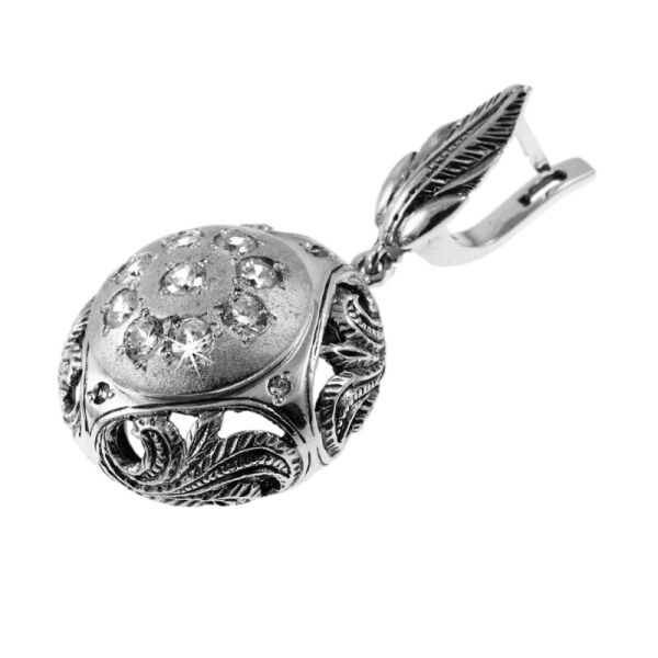 

Серебряные серьги Каир с камнями