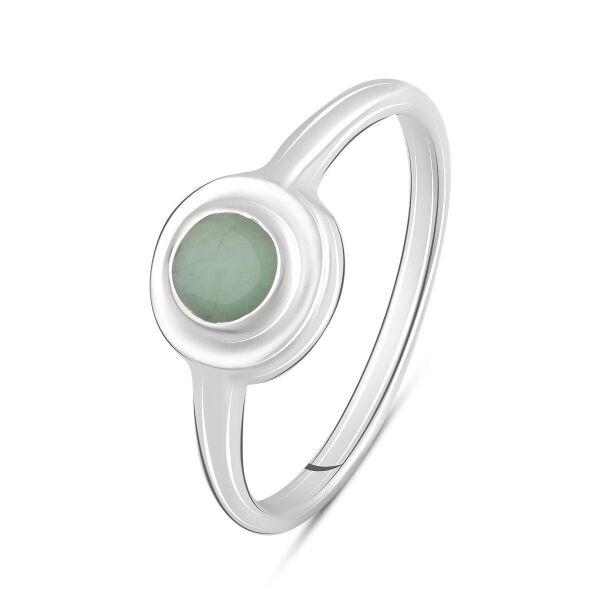 

Серебряное кольцо GS с натуральным изумрудом 0.408ct (1452363) 18 размер