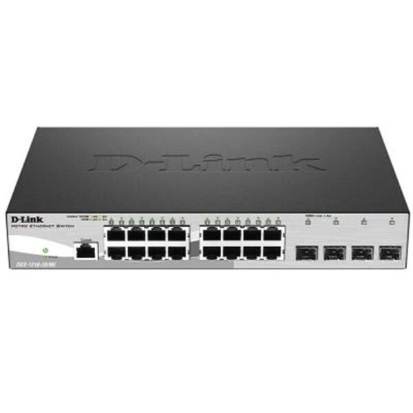 

Коммутатор D-Link DGS-1210-20/ME/A (16x1Gbit, 4xSFP, WebSmart)